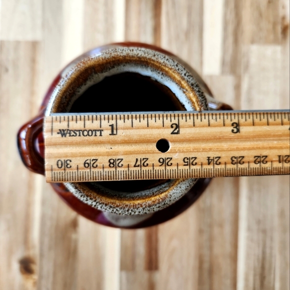 Vintage Stoneware Milk Crock - Utensil Holder, Decorative Jar, Kitchen Decor - Picture 8 of 8